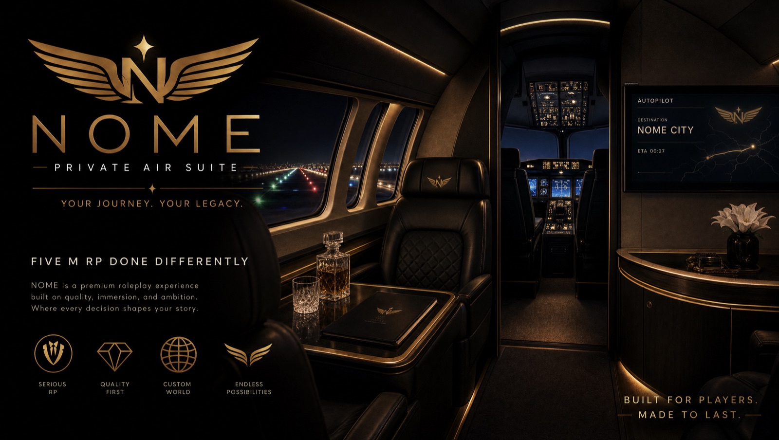 NOME private air suite cabin preview