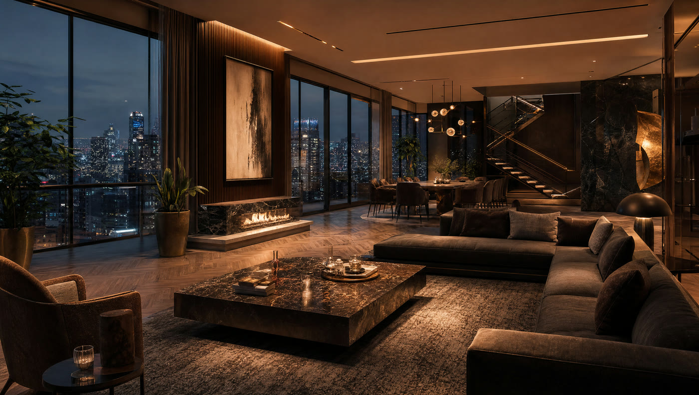 NOME luxury interior proof preview